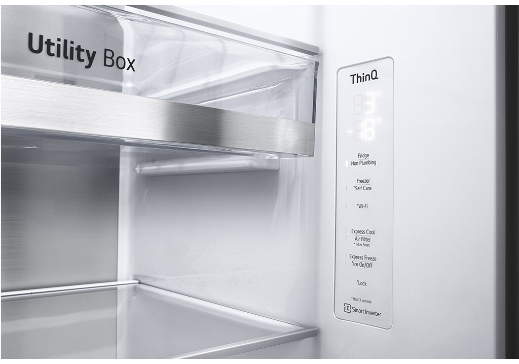 Tủ lạnh LG Inverter 635 lít Side By Side InstaView GR-G257SV