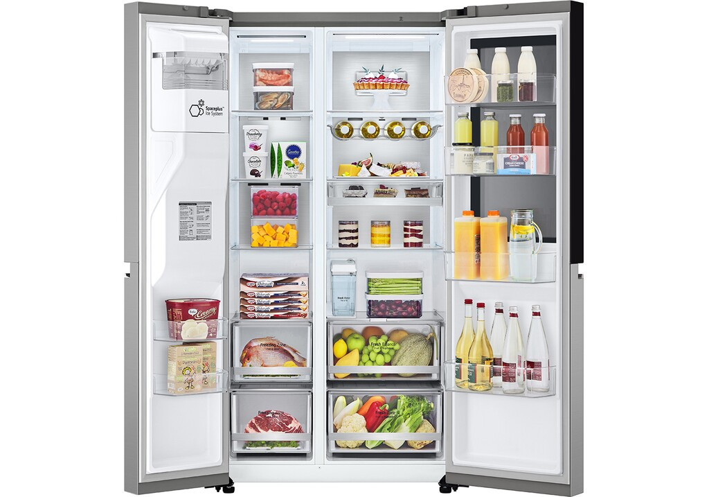 Tủ lạnh LG Inverter 635 lít Side By Side InstaView GR-G257SV