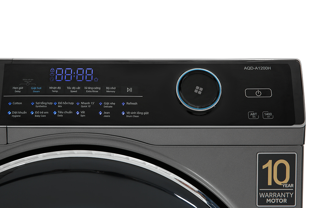 Máy giặt Aqua Inverter 12 kg AQD-A1200H PS