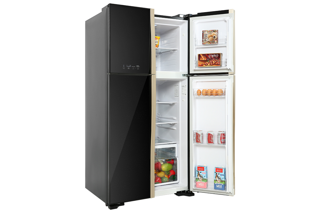 Tủ lạnh Hitachi Inverter 509 lít Multi Door R-FW650PGV8 GBK