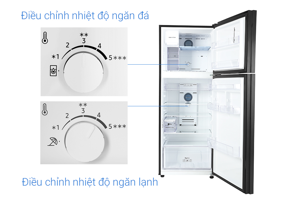 Tủ lạnh Samsung Inverter 380 lít RT38K50822C/SV