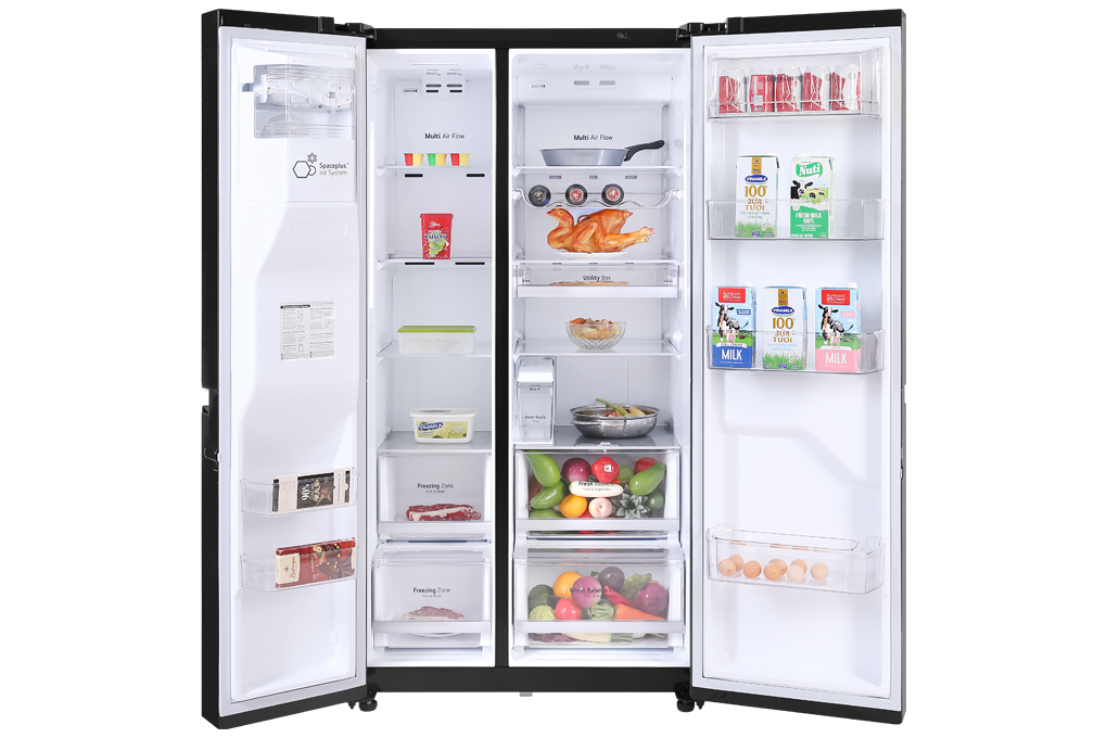 Tủ lạnh LG Inverter 601 lít Side By Side GR-D247MC