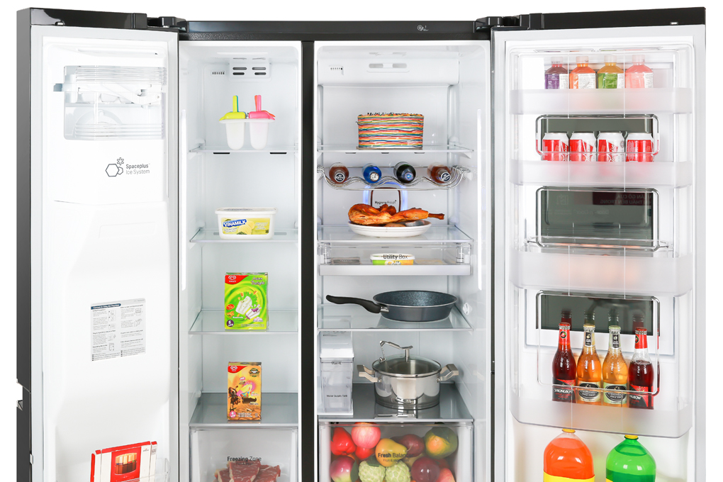 Tủ lạnh LG Inverter 601 lít Side By Side InstaView Door-in-Door GR-X247MC